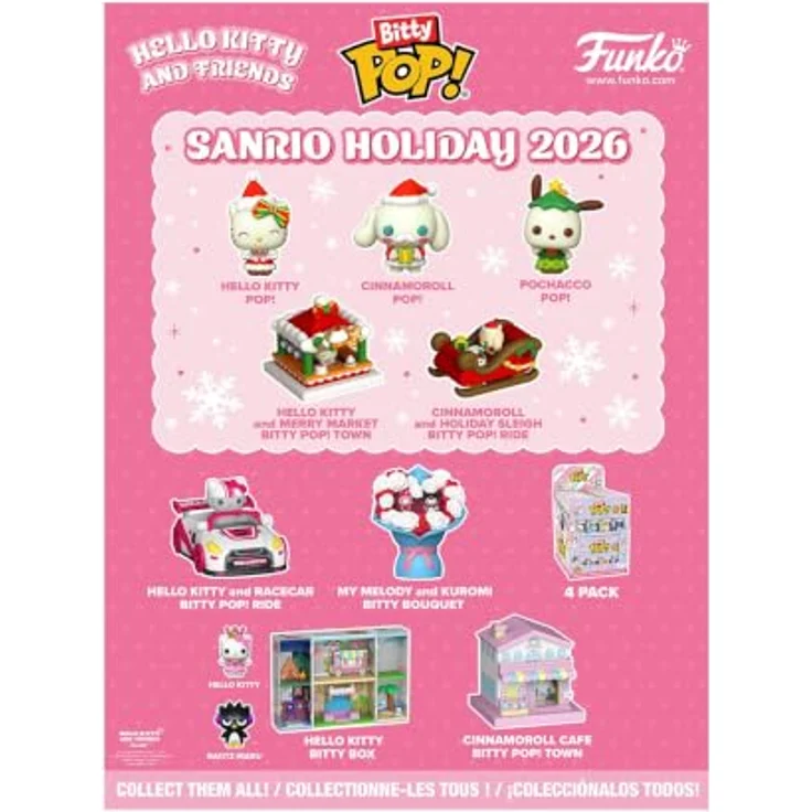 Funko Hello Kitty And Friends Adventskalender, Sammelfigur aus hochwertigem Kunststoff, 26 cm hoch, ideal für Sammler und Fans ab 3 Jahren – Bild 5
