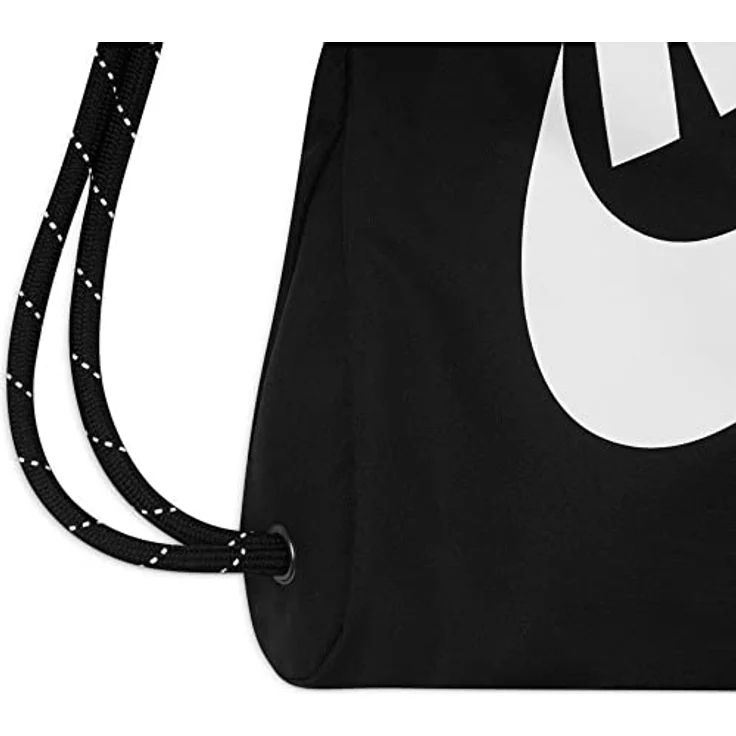 Nike DC4245 NK HERITAGE DRAWSTRING - FA21 Sports bag unisex-adult black/black/white 1SIZE – Bild 5