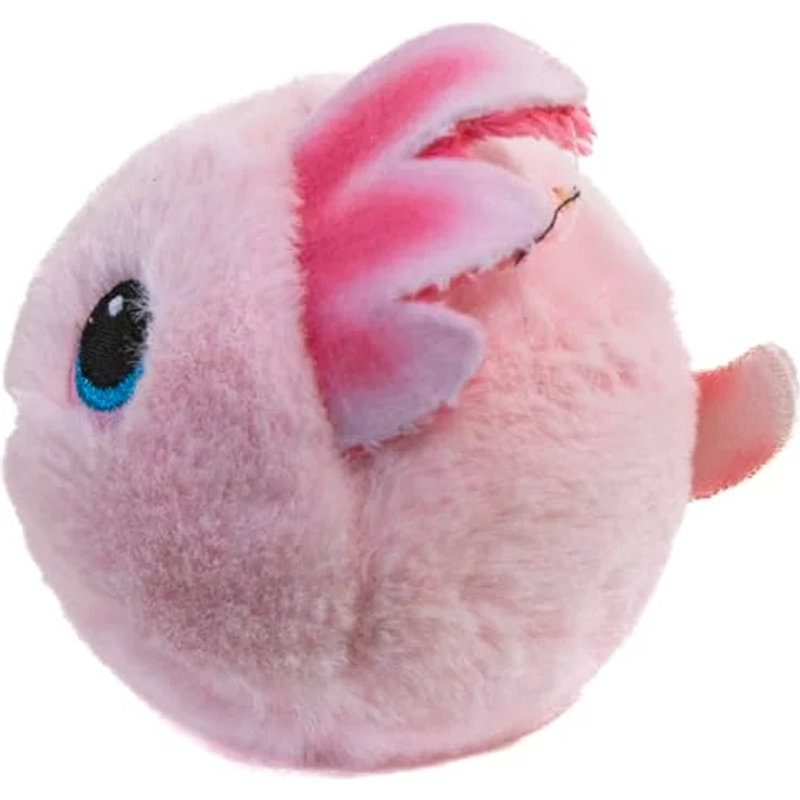 TY Beanie Bouncers - Gill The Axolotl, Rosa mit blauen Augen, Kuscheltier und Hüpftier zum Sammeln, T83068 – Bild 2