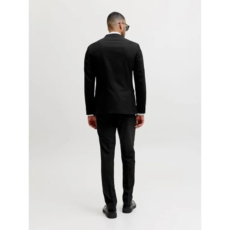 Jack & Jones Anzug JPRFRANCO SUIT NOOS, Slim Fit, modisch, Black – Bild 5