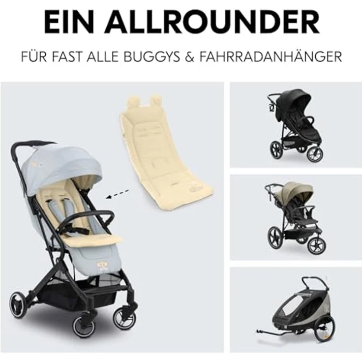 hauck Disney Universal Sitzauflage (Simba), Baumwolle, Atmungsaktiv, Weich, Einfache Befestigung – Bild 3
