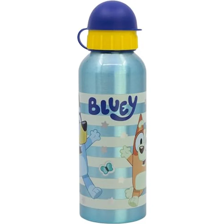 Stor Wiederverwendbare Aluminiumflasche DE 530 ml, BPA-frei, offizielles Lizenzprodukt, BLUEY – Bild 1
