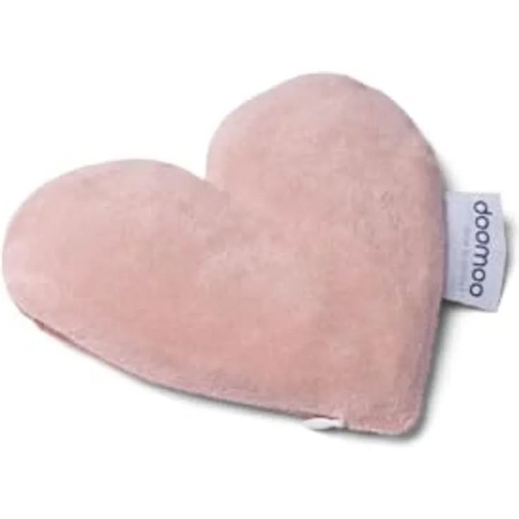 doomoo Snoogy Wärmekissen, mit Rapssamenfüllung und Lavendelduft, Love Pink