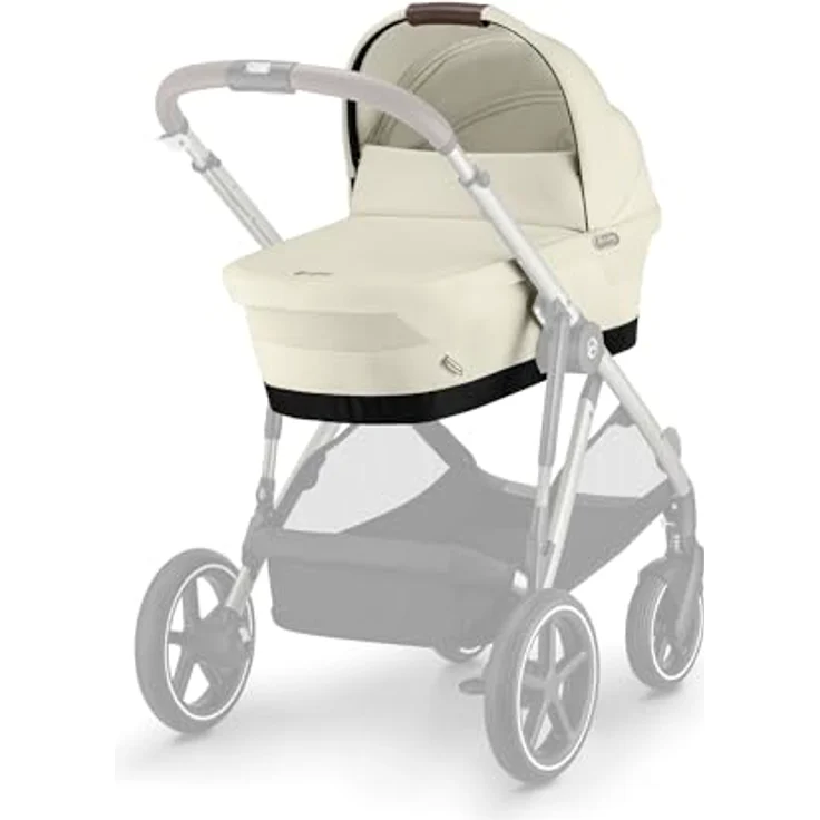 Cybex 2023 Kinderwagenaufsatz GAZELLE S Cot Seashell Beige (Cybex Platinum) – Bild 6
