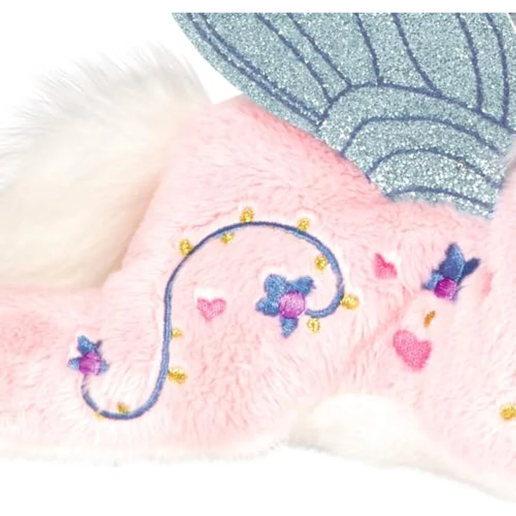 Die Spiegelburg Kuschel-Einhorn Ella, 22 cm, magisches Design mit glitzerndem Horn und schimmernden Flügeln – Bild 2