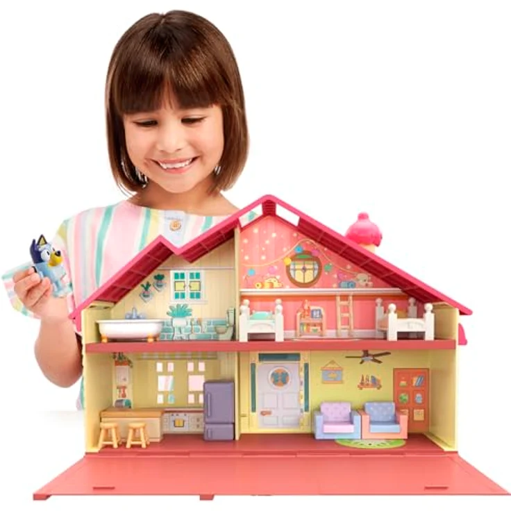Moose Puppenhaus Bluey- Spielhaus, inklusive Bluey-Figur – Bild 8