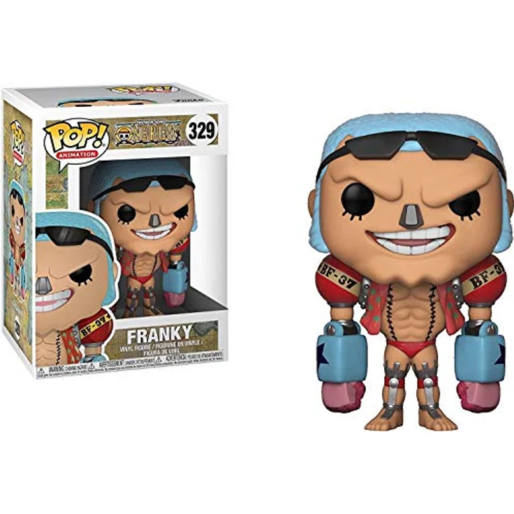 Funko Pop! Animation Shonen Jump One Piece Franky, Vinyl-Sammelfigur, 9,5 cm groß, ideales Geschenk für Anime-Fans, offizielle Handelsware – Bild 1