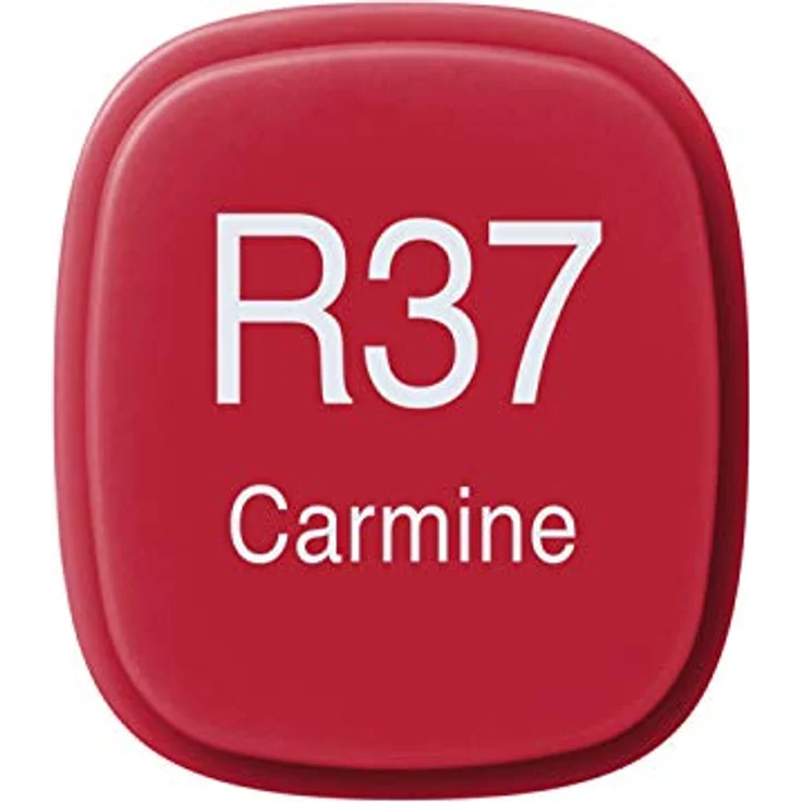 Copic Classic Marker Typ R - 37, Carmine, professioneller Layoutmarker mit dualem Spitzensystem, umweltfreundlich und schnelltrocknend – Bild 3