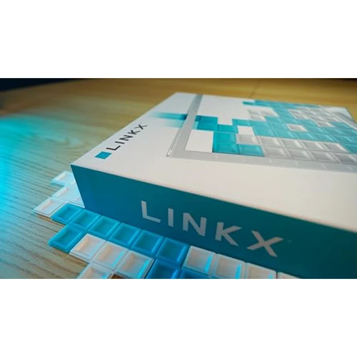 Blue Orange Linkx, abstraktes Gesellschaftsspiel für 2 Spieler, Strategie- und Denkspiel, ab 6 Jahren – Bild 5