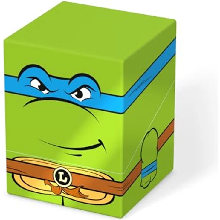 Ultimate Guard Squaroes - Squaroe Teenage Mutant Ninja Turtles™ 006 - Leonardo, Sammelkarten Zubehör für bis zu 100 Karten – Bild 2