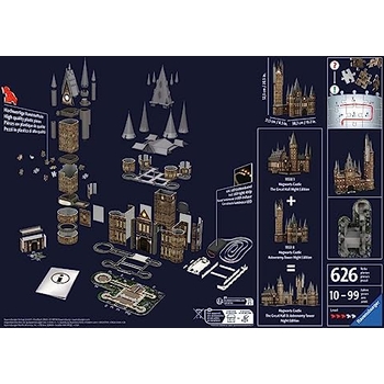Ravensburger Harry Potter Hogwarts Castle – Astronomy Tower 3D Jigsaw Puzzle (11551)