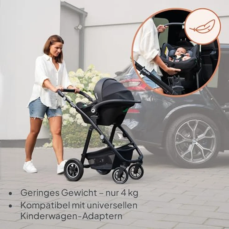 Lionelo Astrid I-Size, Kindersitz mit hoher Sicherheitsstandards und ergonomischem Design – Bild 7