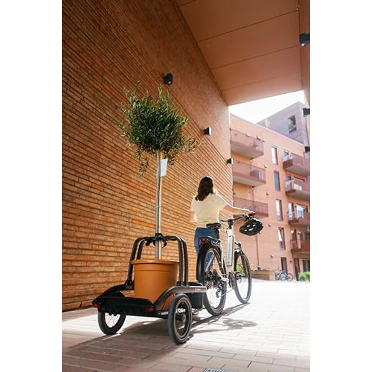 Hamax Venture Cargo Fahrradlastenanhänger, multifunktional mit Rad- und Geh-Modus, bis 50 kg, Aluminiumrahmen, inklusive Schutzhülle und Haken – Bild 6