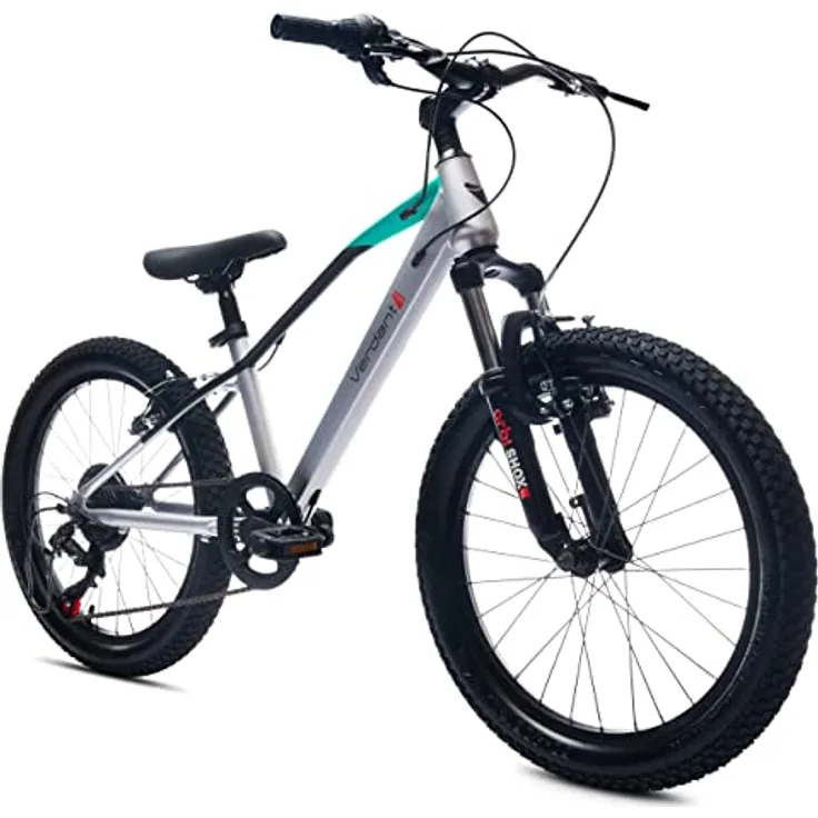 Sun Baby Verdant Kinderfahrrad 20 Zoll Jungen 6 Gang Shimano, V-Bremse, klassisches Aussehen, verstellbare Höhe 20 Zoll, blau