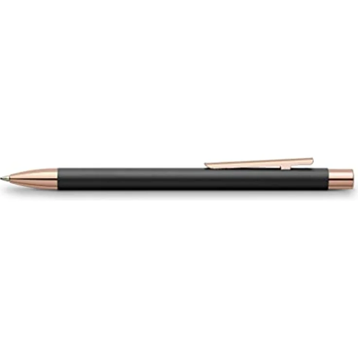 Faber-Castell KS Neo Slim, Schreibstift aus Metall, rosegoldfarben, schlankes Design – Bild 2