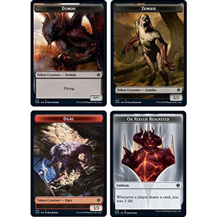 Magic: The Gathering Starter Commander Deck - Chaos Incarnate (Black-Red - Englische Version) – Bild 4