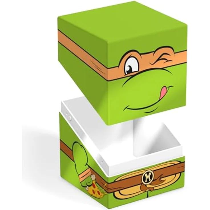 Ultimate Guard Squaroes - Squaroe Teenage Mutant Ninja Turtles™ 005 - Michelangelo, Deckbox für 100 Karten, aus 78% erneuerbaren Ressourcen – Bild 5