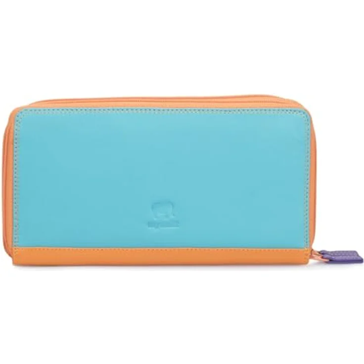 Mywalit Medium Tri-fold Geldbörse, Leder 14 cm x 10 cm x 3 cm, mehrfarbig Copacabana – Bild 3