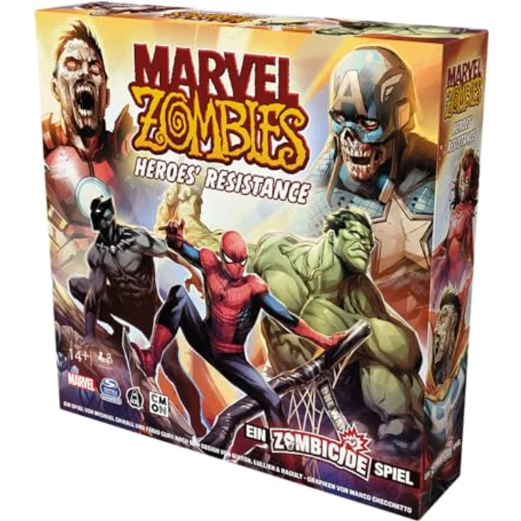 CMON | Marvel Zombies: Heroes‘ Resistance – Ein Zombicide-Spiel | Kennerspiel | Dungeon Crawler | 1-4 Spieler | Ab 14+ Jahren | 60 Minuten | Deutsch – Bild 3