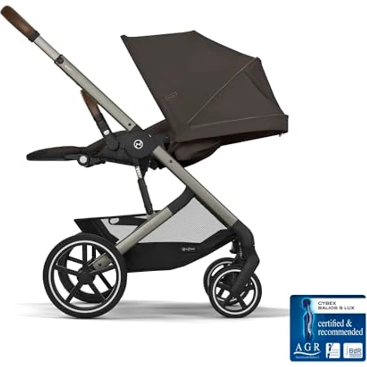 Cybex Balios S Lux, Kinder-Buggy mit Allrad-Federung, ergonomischer Liegeposition und XXL Sonnenverdeck, 2025 Kollektion – Bild 9