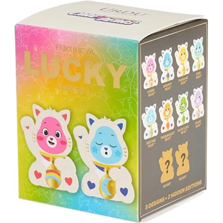 Simba ÜRDU Fukuheya Care Bears Blindbox Serie 1 – 10 limitierte Sammelfiguren im Fukuheya-Design, 8 cm, ab 5 Jahren – Bild 2