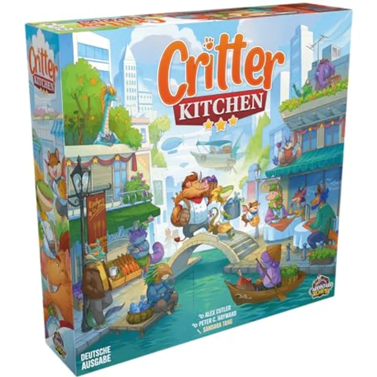 Cardboard Alchemy Critter Kitchen, Kennerspiel für 1-5 Spieler, ab 12 Jahren, Spielzeit 60 Minuten, Deutsch