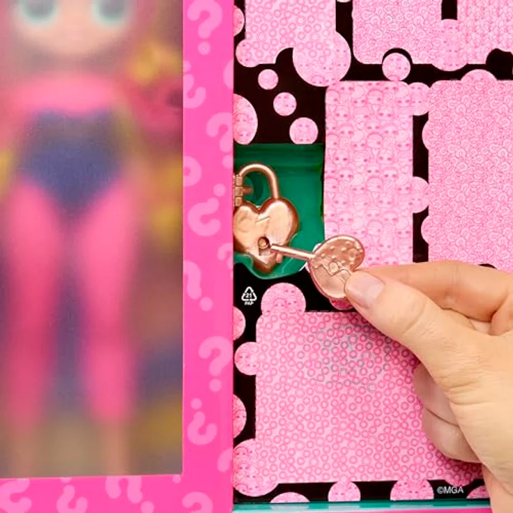 L.O.L. SURPRISE! Anziehpuppe OMG Eye Spy - Superhero mit Farbwechsel und interaktivem Playset – Bild 9