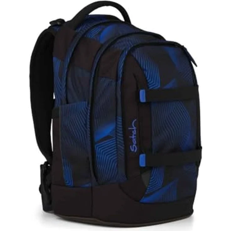 Satch Pack Schulrucksack Set 2tlg. inkl. Schlamperbox, 30 Liter Volumen, Seismic Blue – Bild 3