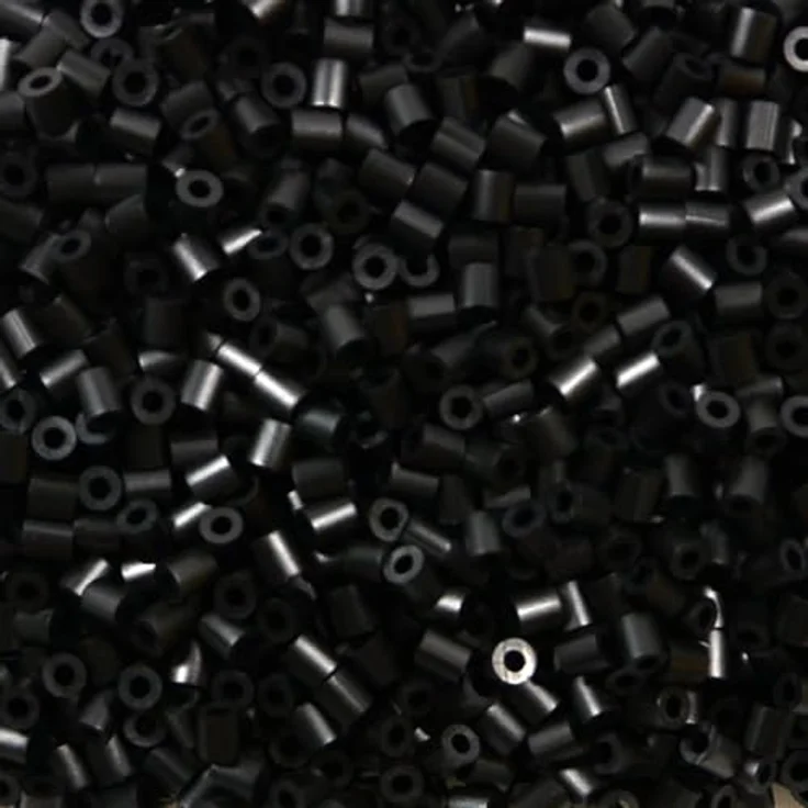 Hama Bügelperlen Beutel mit 1000 Bio Midi-Bügelperlen in schwarz, Kunststoffperlen Ø 5mm, geeignet für Kinder ab 5 Jahren – Bild 3