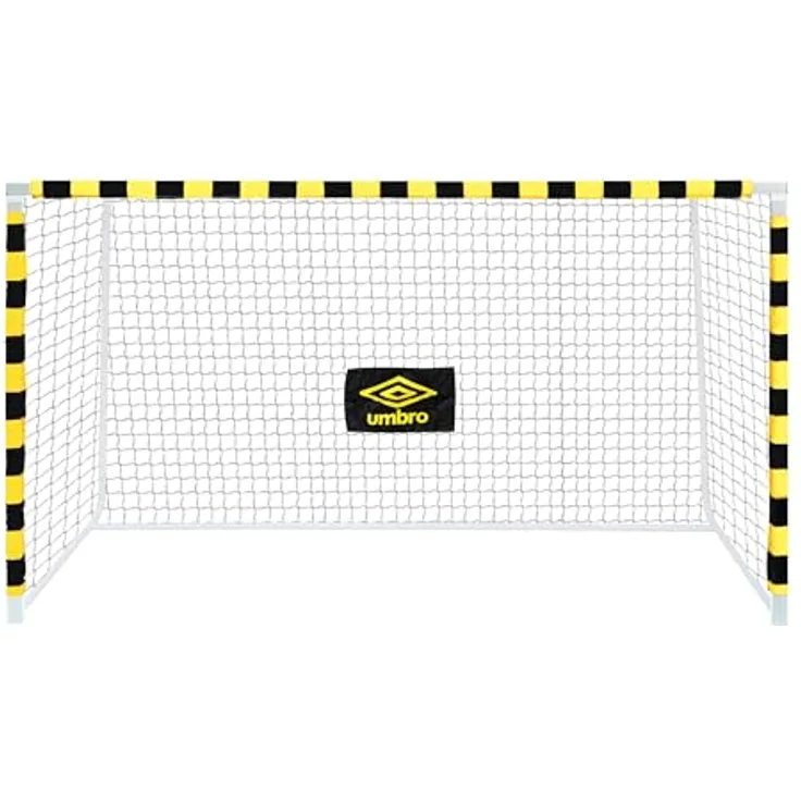 UMBRO Fußballtor 300 x 200 x 110 cm - Schwarz/Gelb - Fussball Trainingszubehör für Kinder und Erwachsene