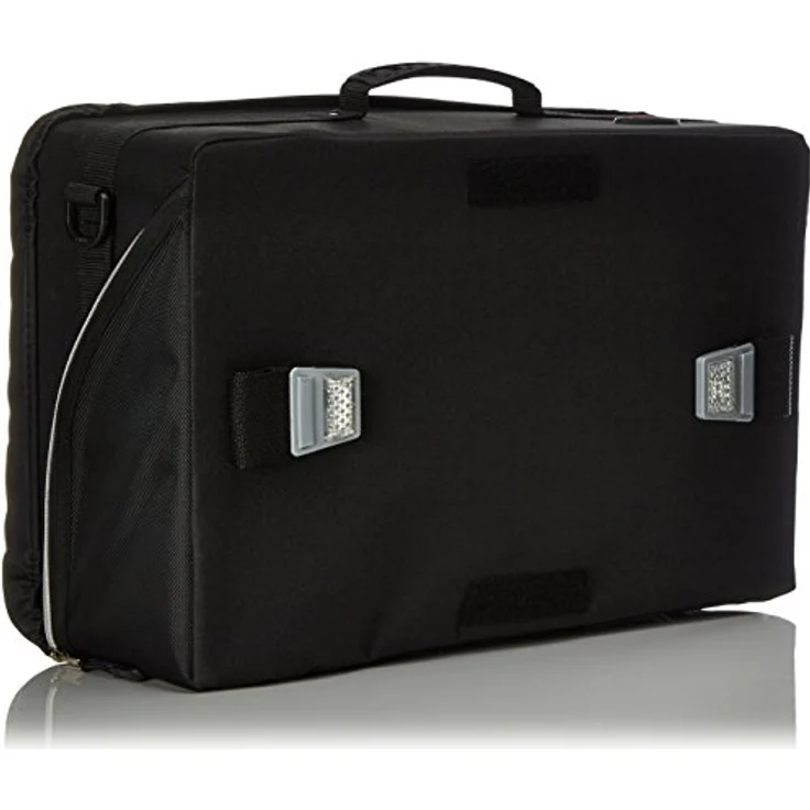 Haberland Fahrradtasche Topcase Schwarz Inklusive Polycarbonat-Innenwanne, 56 x 18 x 30cm – Bild 2