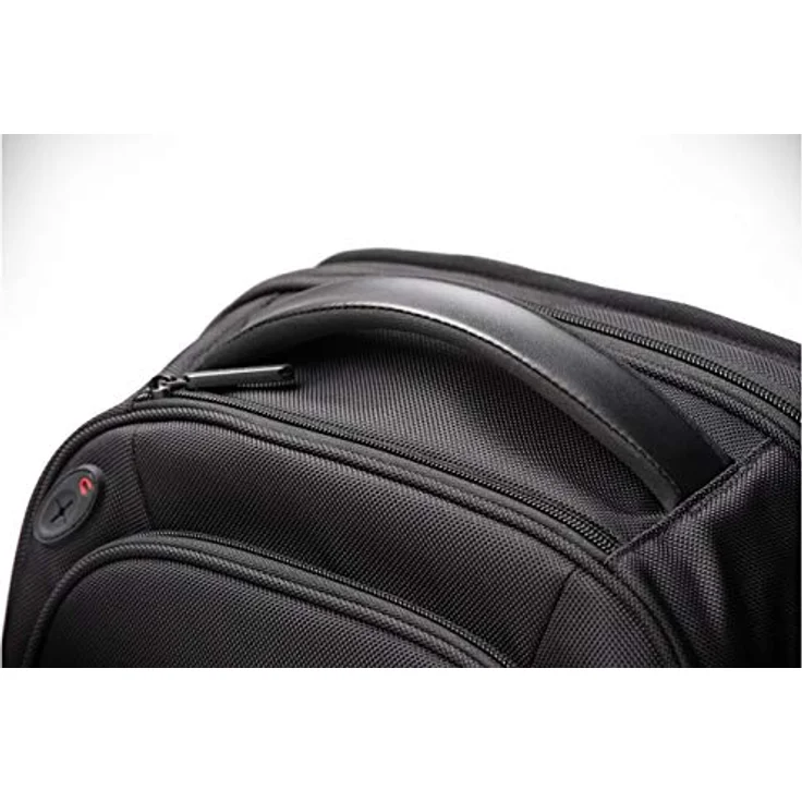 Kensington Laptop Rucksack Contour 2.0, 17 Zoll Pro Laptop Rucksack für Damen & Herren, Wasserdichte große Rucksack-Laptoptasche als Handgepäck, Ideale Reisetasche für Laptops, Schwarz – Bild 3