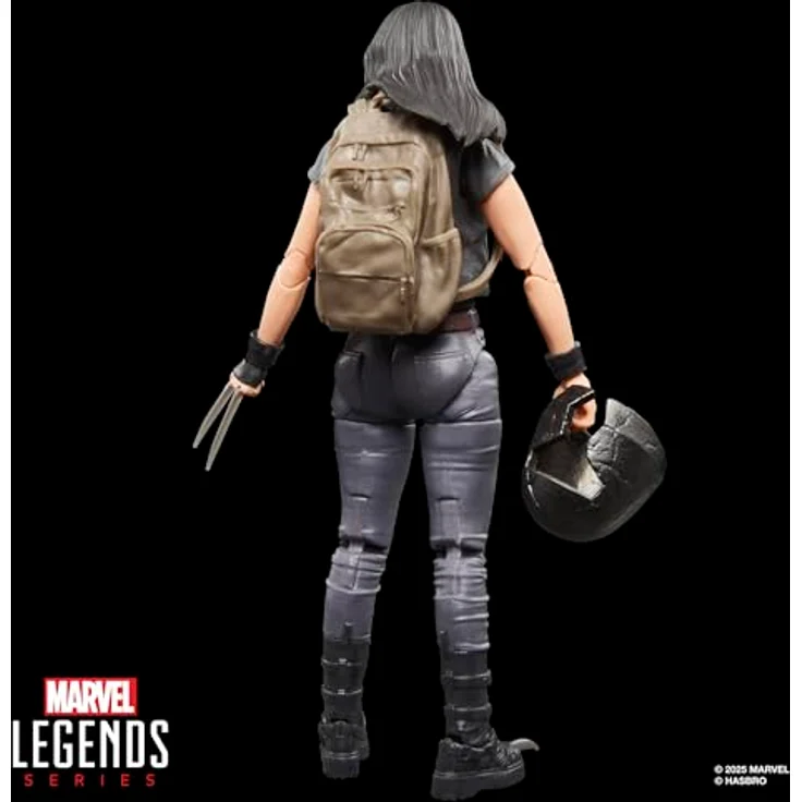 Hasbro Marvel Legends X-23 Figur, 15 cm, vollbeweglich mit 6 Accessoires, austauschbarem Kopf und Händen – Bild 8