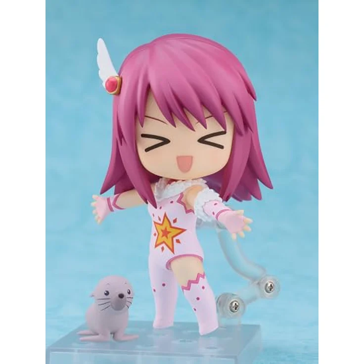 Good Smile Company Nendoroid Actionfigur Sora Naegino, 10 cm, aus der Serie "Kaleido Star" mit 3 Gesichtsplatten und optionalen Teilen – Bild 5