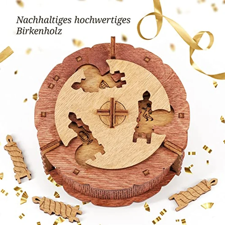 Birthday Cake Gift Puzzle Box – Bild 6