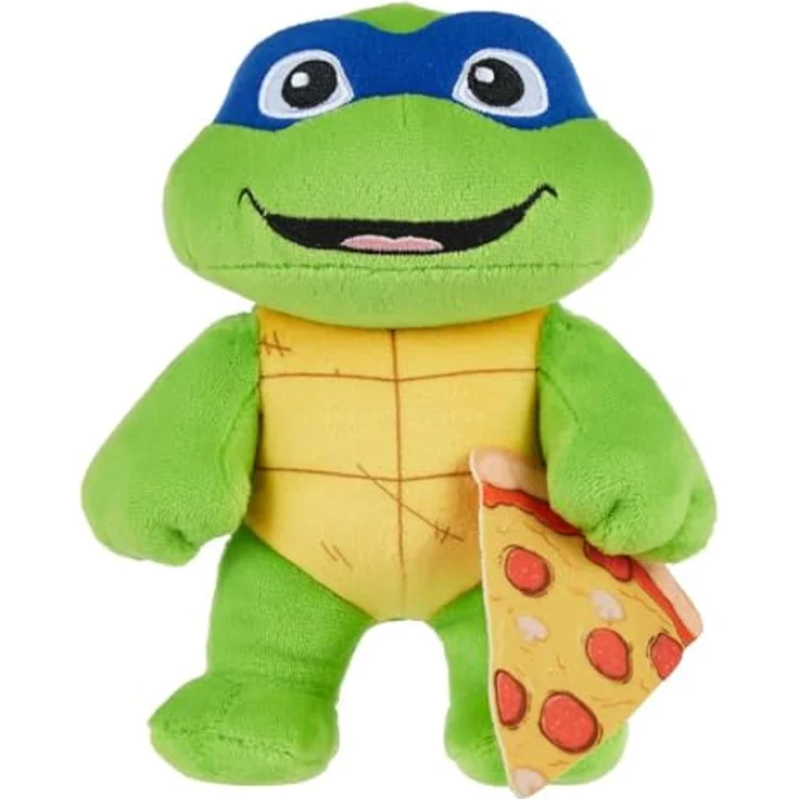 Mattel Teenage Mutant Ninja Turtles Turtle Tot Leonardo, weiche Plüschfigur für TMNT-Fans, ab 3 Jahren – Bild 1