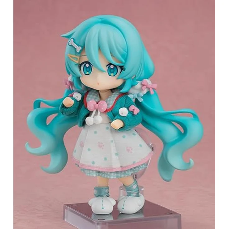Good Smile Company Hatsune Miku Loungewear Outfit Ver. 14 cm Nendoroid Puppe, Vocal Series 01, blau – Bild 2