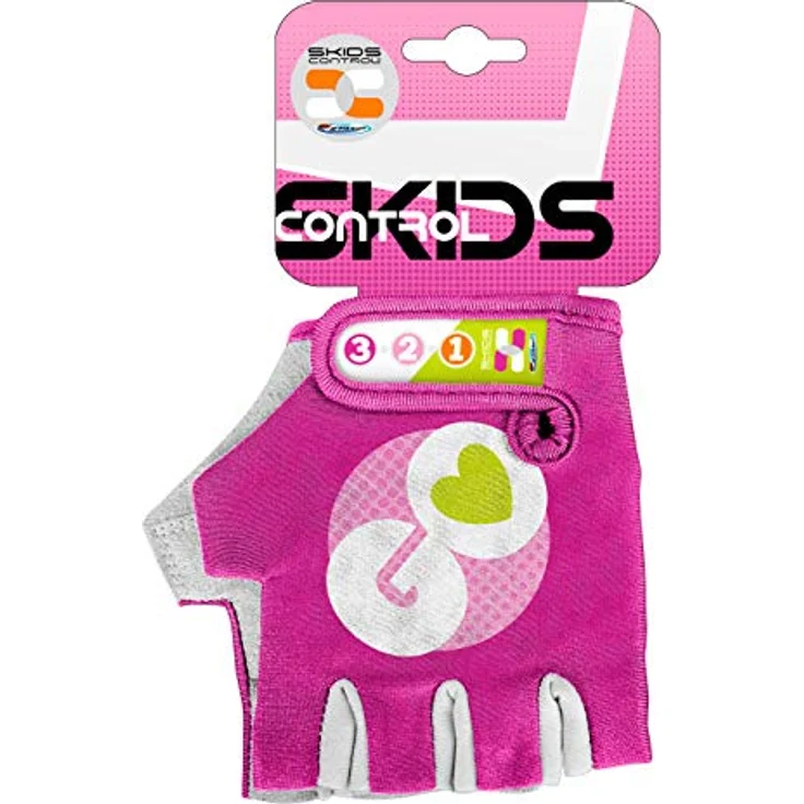 Stamp STAMP HANDSCHUHE SKIDS CONTROL Girl, verzierte Fäustlinge mit Klettverschluss, gepolsterte Handfläche, eine Größe (2-6 Jahre) – Bild 2