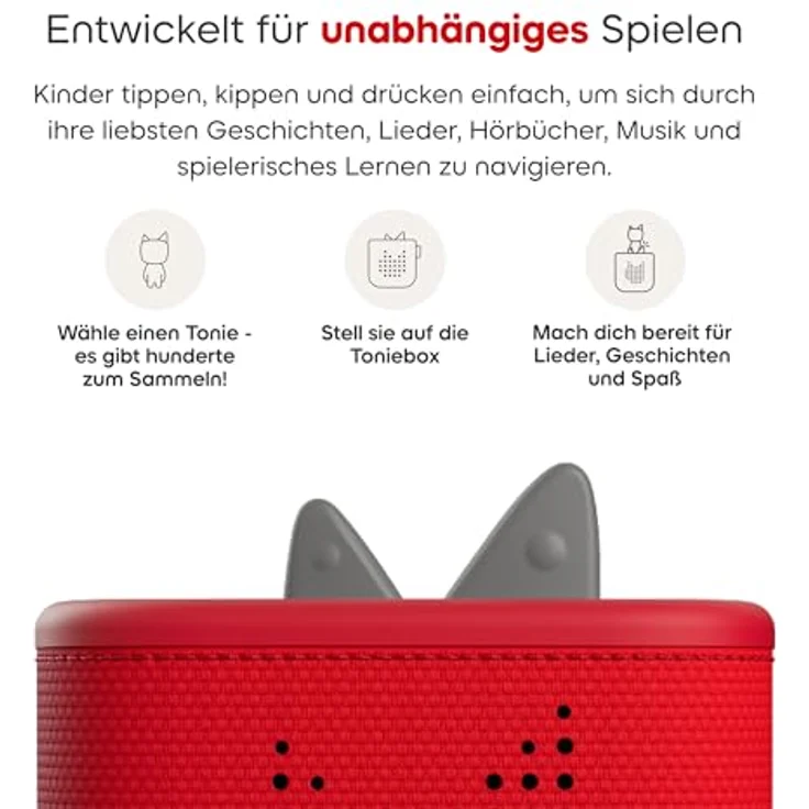 tonies Hörfigur für Toniebox, Kleiner Otter Suki – Lieder & Geschichten über die Liebe, für Kinder ab 3 Jahren, Spielzeit ca. 45 Min. – Bild 4