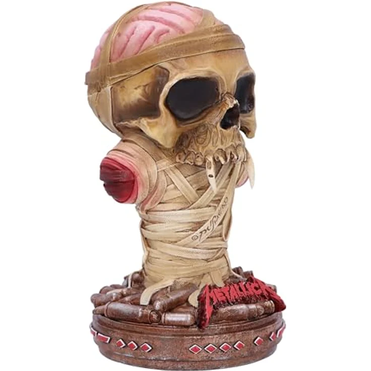 Nemesis Now Metallica Statue One Box, handbemalte Sammelfigur aus hochwertigem Resin, 20 cm – Bild 4
