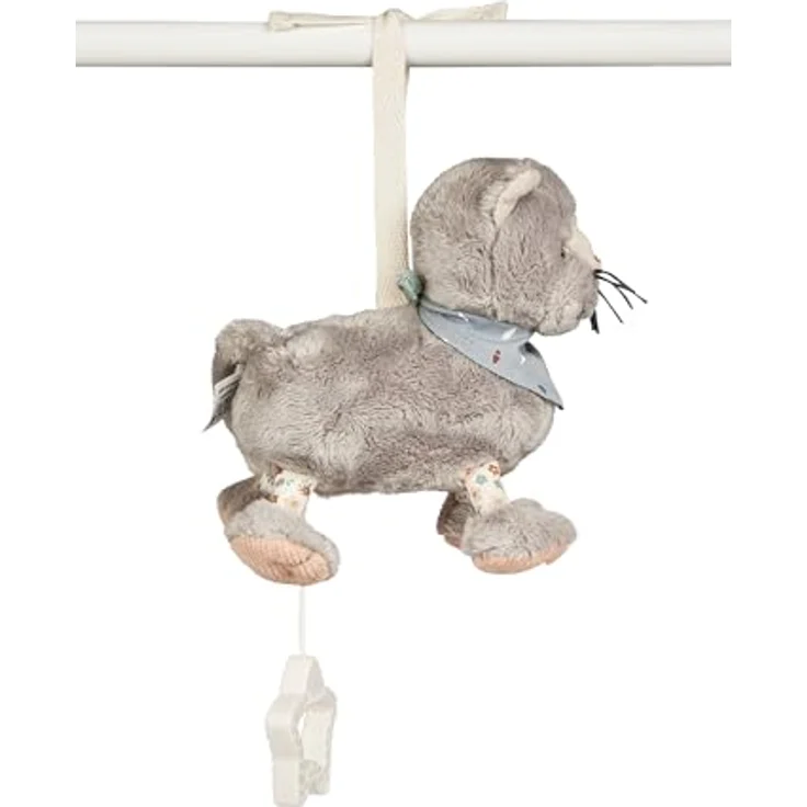 Sterntaler® Spieluhr Katze Lilly, S, austauschbares Spielwerk, Melodie: Brahms Wiegenlied, waschmaschinenfest, ideal für unterwegs – Bild 4