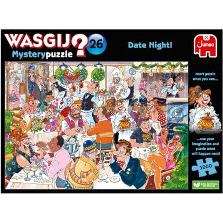 Jumbo Wasgij 1110100331 Puzzle, Bunt, Kartonmaterial, Mehrfarbig – Bild 3