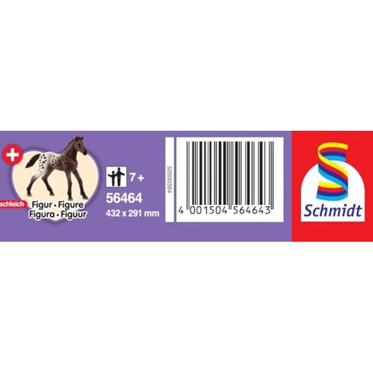 Schmidt Spiele Horse Club 56464, Kinderpuzzle "Ausritt ins Grüne", 150 Teile mit Holstein Fohlen Figur, 43,2 x 29,1 cm – Bild 2