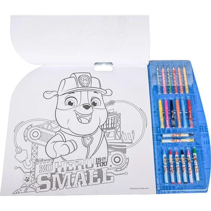 Canenco Kreativset Paw Patrol 5-in-1 Mal-Set für kreative Kinder, nicht geeignet für Kinder unter 3 Jahren – Bild 5