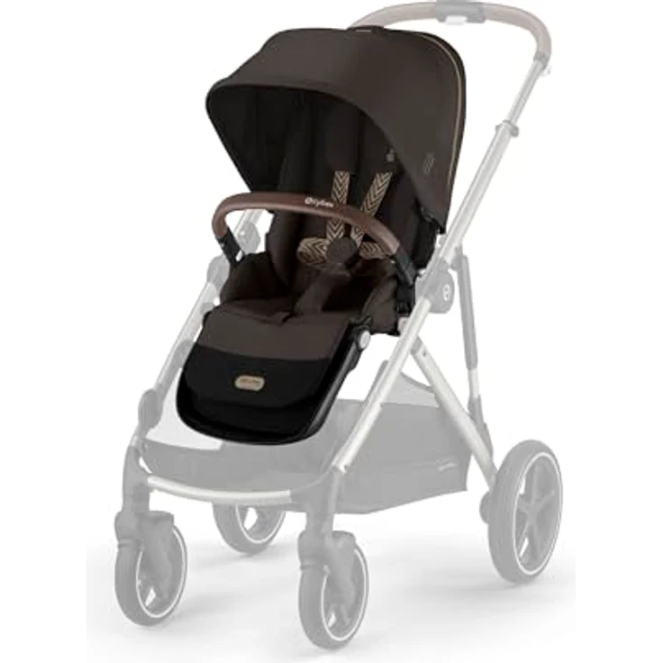 cybex Gold Sportwagenaufsatz, 21x54x43 cm, für Kombikinderwagen, Baby on Tour – Bild 3