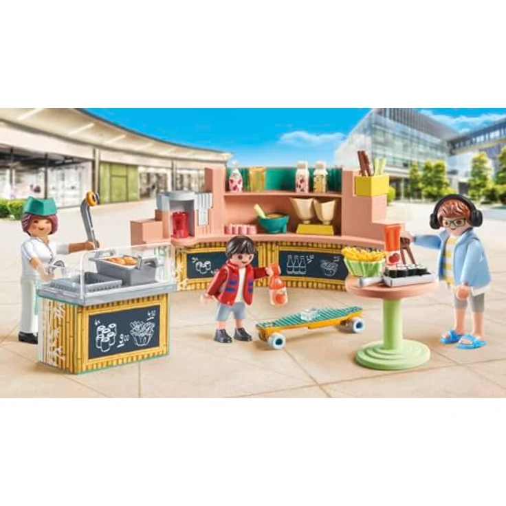 Playmobil® Konstruktions-Spielset Food Lounge (71538), My Life, (54 St), Made in Europe - Preisvergleich – Bild 3