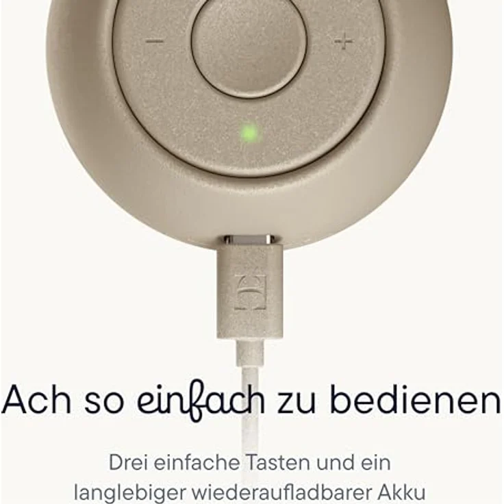 Hatch Go Tragbares Geräuschgerät für Babys und Kinder, 10 beruhigende Klänge, wiederaufladbarer Akku, Mint – Bild 5