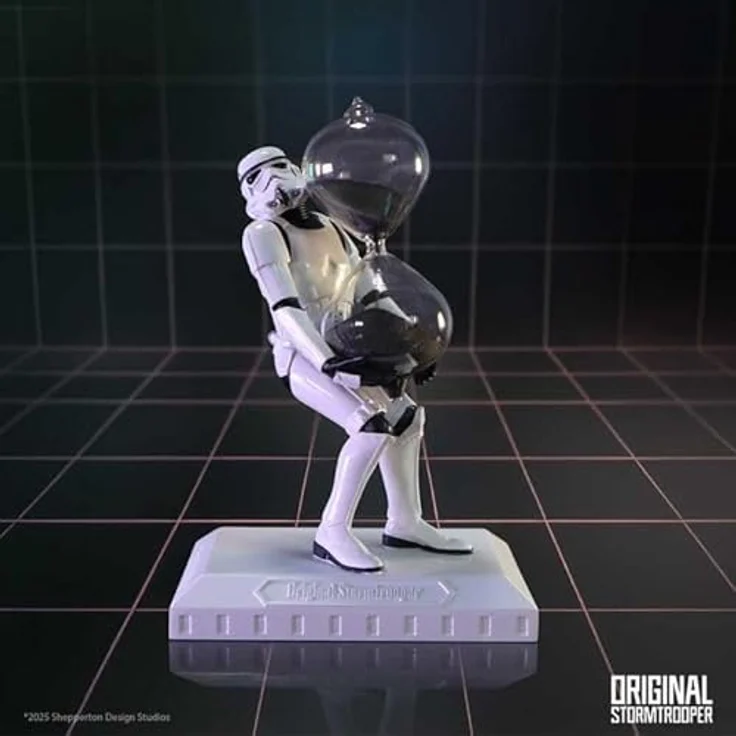 Nemesis Now Stormtrooper Sanduhr Time's Up, 17 cm, mit schwarzem Sand und offiziell lizenzierten Stormtrooper-Design – Bild 5