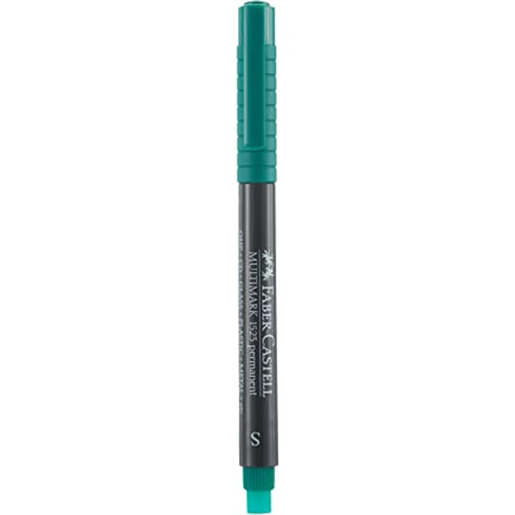 Faber-Castell 152363 - Marker Multimark S, permanent, grün – Bild 2