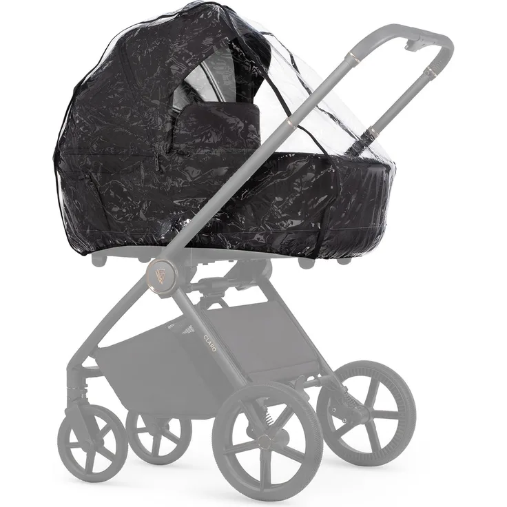 Venicci Regenschutz für Kinderwagen Claro, perfekter Schutz vor Wind und Regen, grau